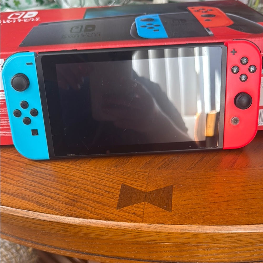 Nintendo Handheld Console Red and Blue Joy-Con